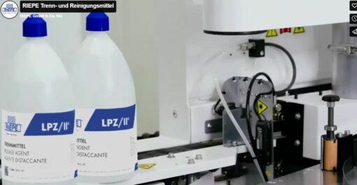 RIEPE irroitus- ja puhdistusnesteet reunanauhoitukseen