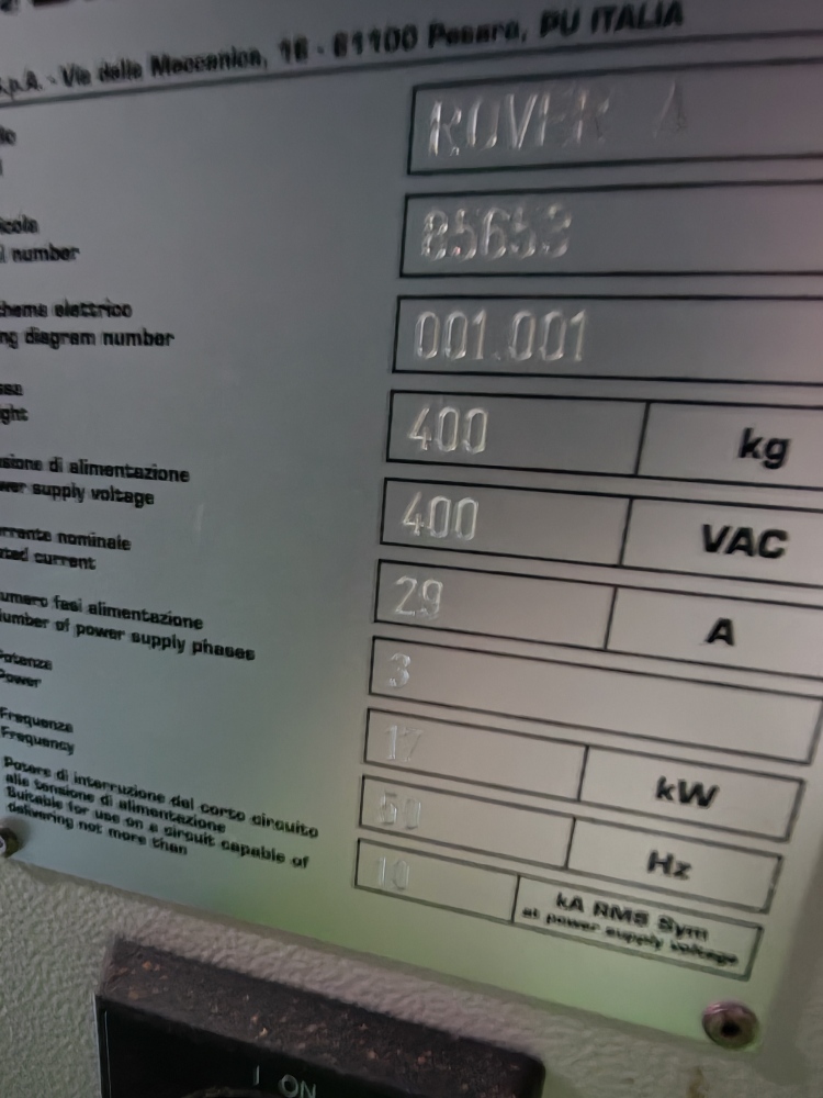 BIESSE CNC-TYÖSTÖKESKUS ROVER A 3.30 K5 - Image 4